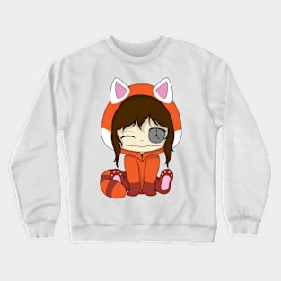 creepypasta red panda (clockwork) Crewneck Sweatshirt